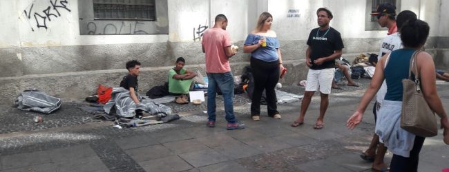 Comissão ouve representantes dos moradores de rua