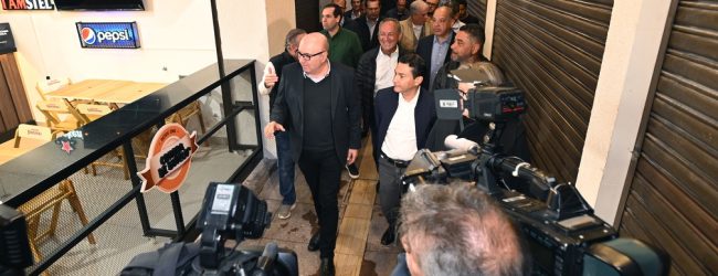 Rossini participa da visita guiada ao Mercadão